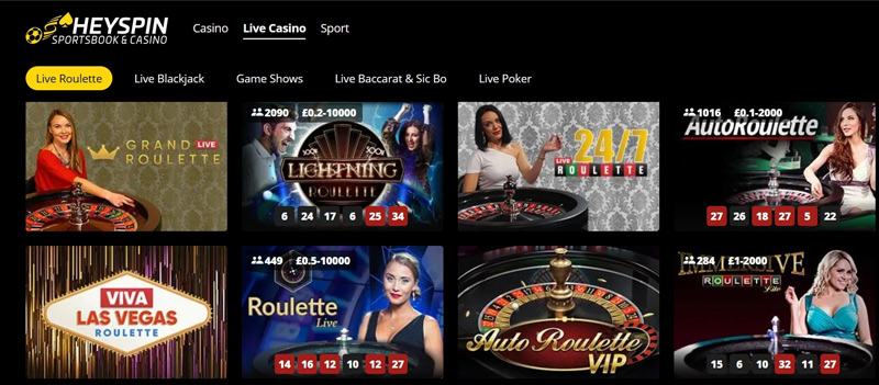 HeySpin Casino - Best Bonus at New Slot Sites UK