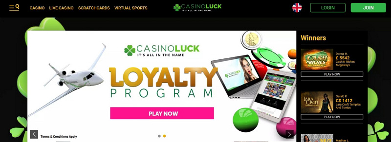 CasinoLuck - Best Quality European Online Casino