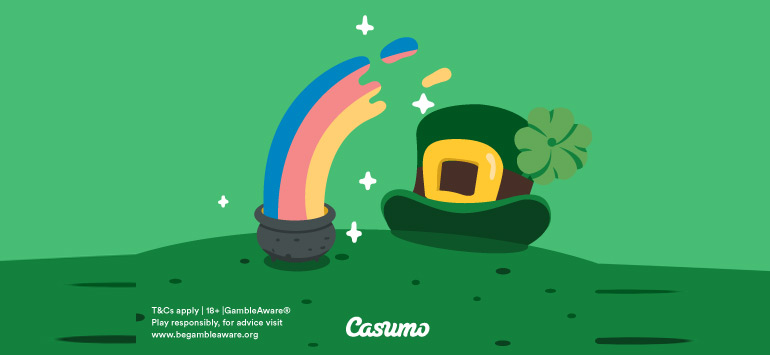 Casumo Casino Celebrates St. Patrick's Day 2018 with Pots of Cash!