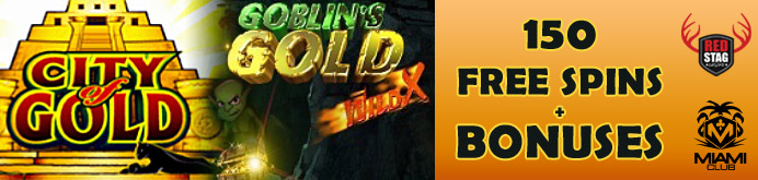 Free Spins & New Bonuses at Red Stag, Miami Club Casinos
