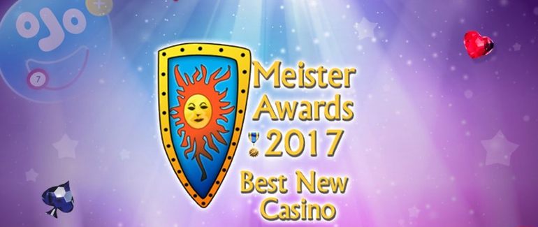 PlayOJO Casino Bags Casinomeister’s Best New Casino 2017 Award