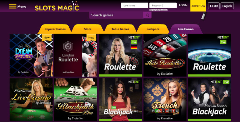 Slots Magic Casino Europe, Finland UK, Sweden, Germany, Norway