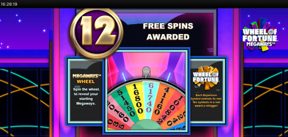 Wheel of Fortune Megaways by Big Time Gaming