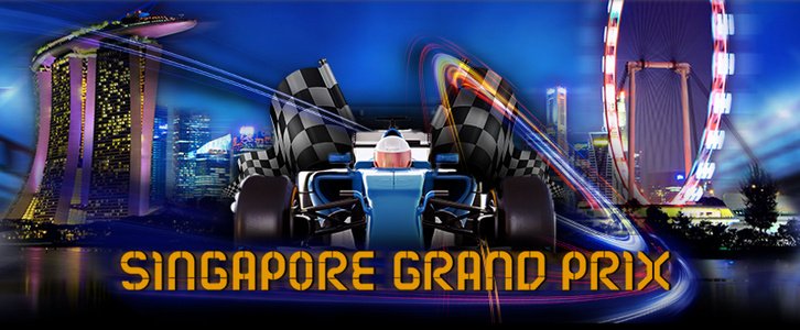 Win a 3-Day Trip to F1 Singapore Grand Prix with Casino Room
